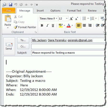 outlook 365 for mac email replies line spacing