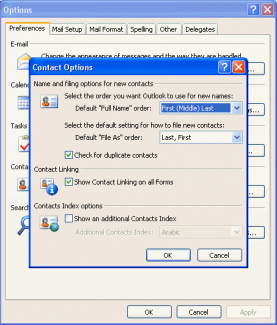 how to import contacts into outlook address book