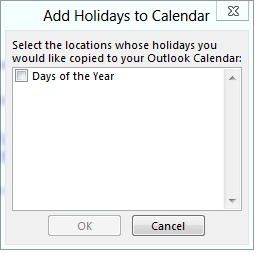 outlook for mac import holidays