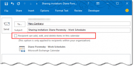 how to share calendar in outlook 2013 without exchange